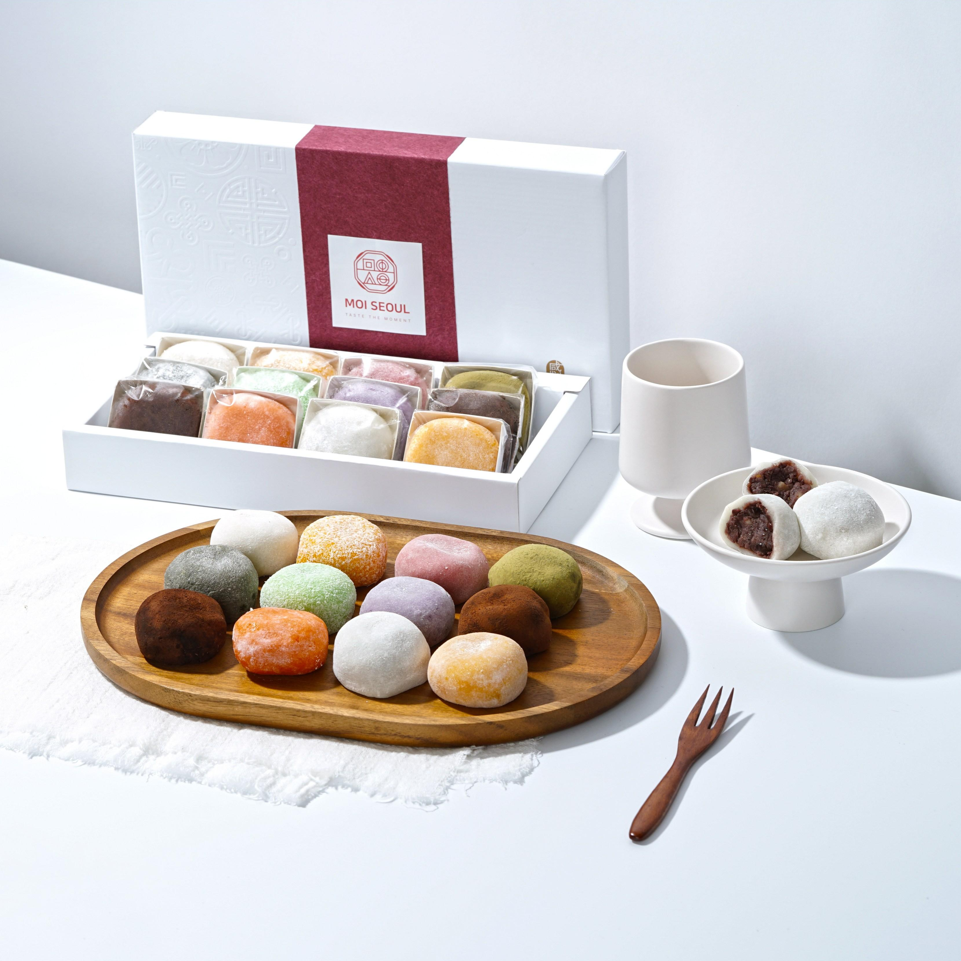 [모이서울] 쫀득 담백 고급스러운 수제 유자모찌 싱글구성(보냉백 냉동포장) 35,200원