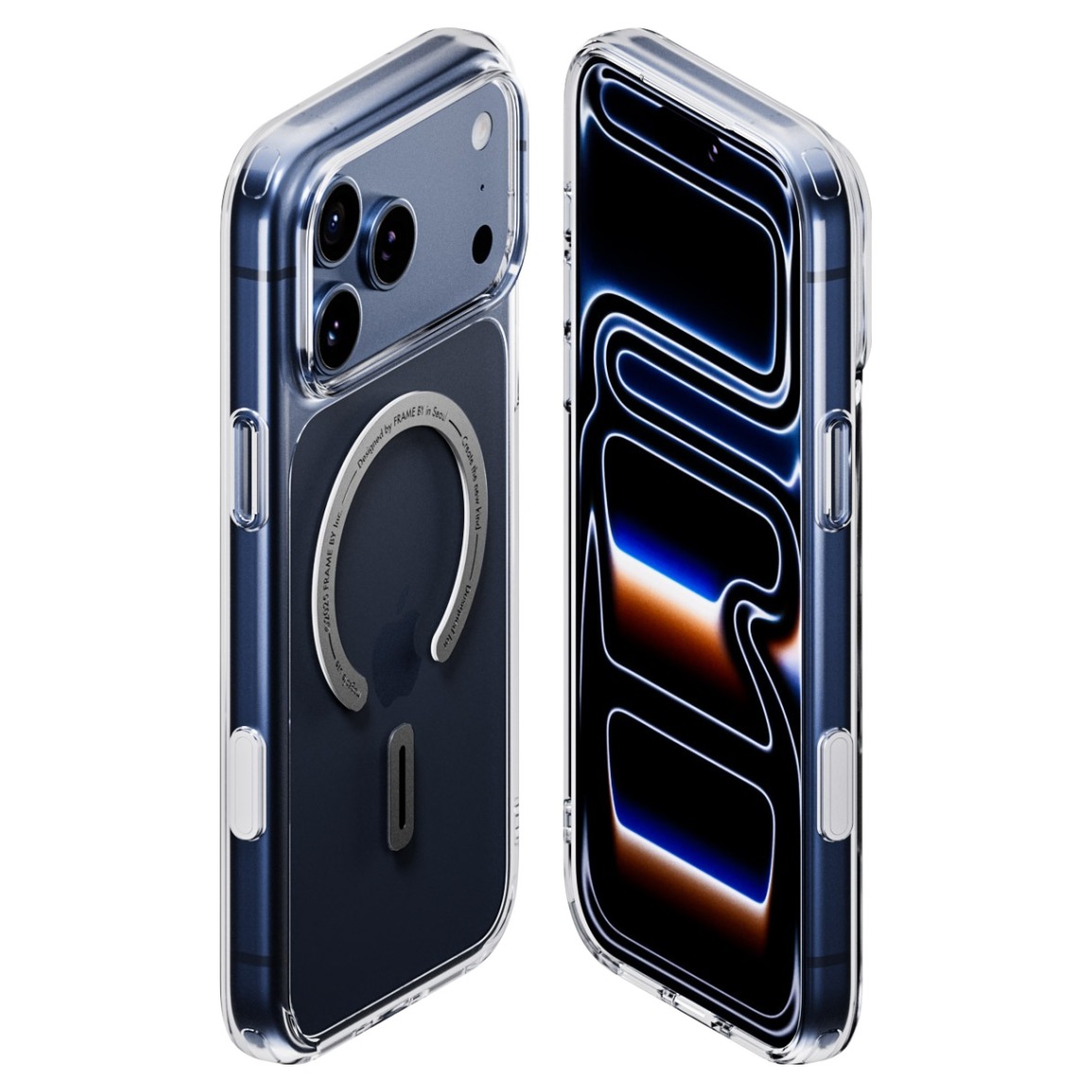 프레임바이 맥세이프 보호에 강한 PC + TPU 소재 에어범퍼 마그네틱 휴대폰 케이스 15,400원