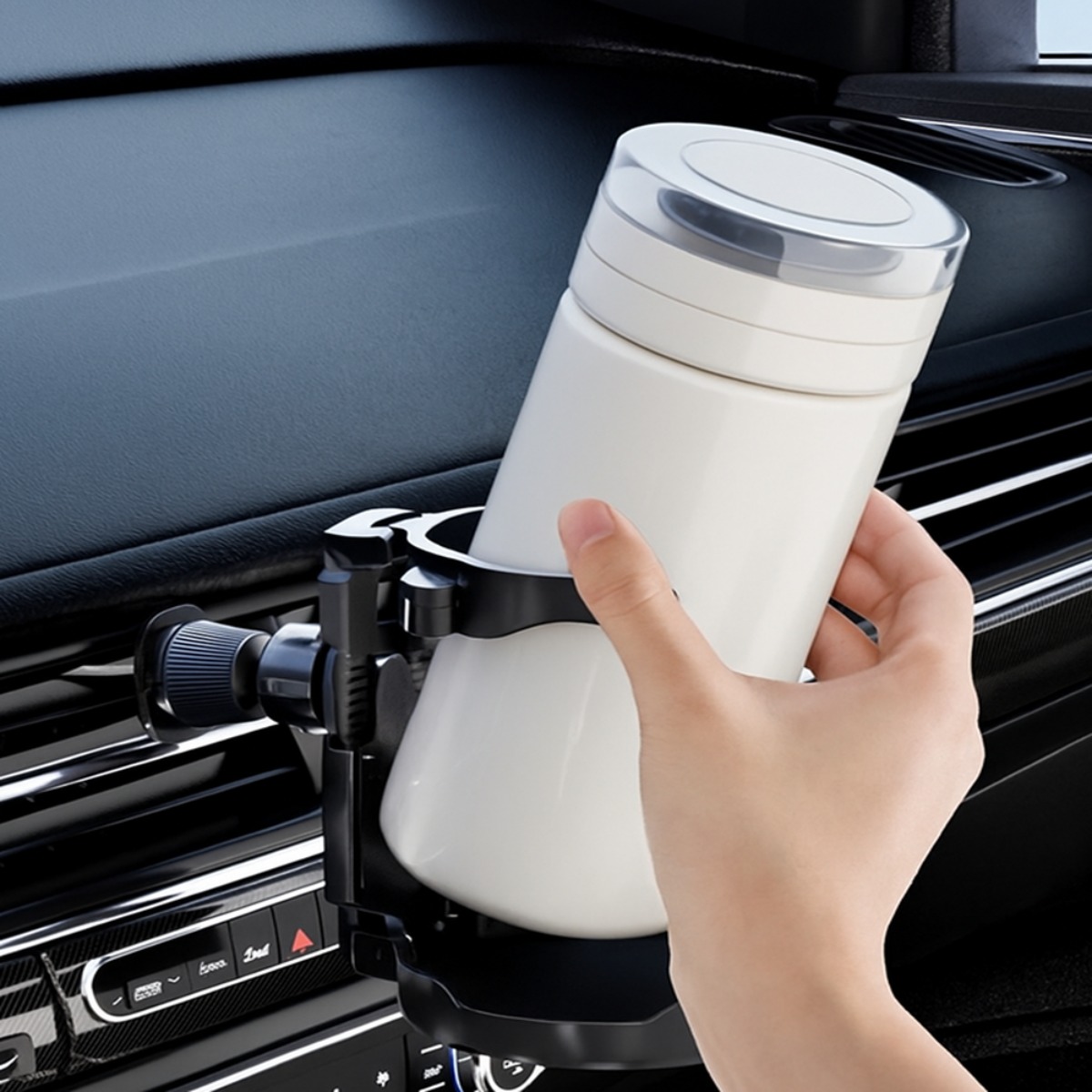 엘라누아 강력고정 멀티 차량용 컵홀더, 블랙, 현재가 13,000원