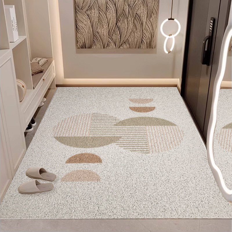 제이데이 현관 코일 매트 베란다 발매트 모던 북유럽 패턴 80x120, 1개, 올리브문 40,500원