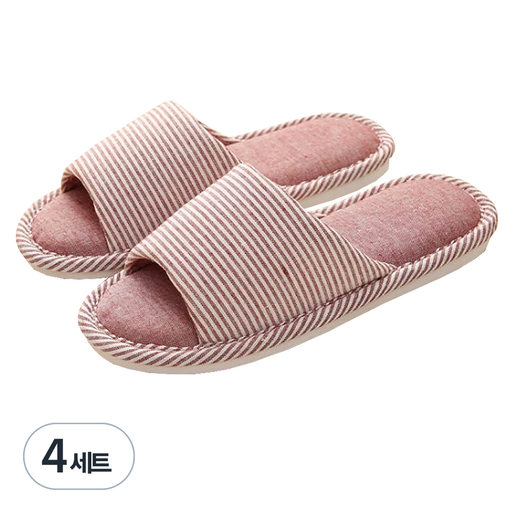 알럽홈 스트라이프 린넨 거실화 31,820원