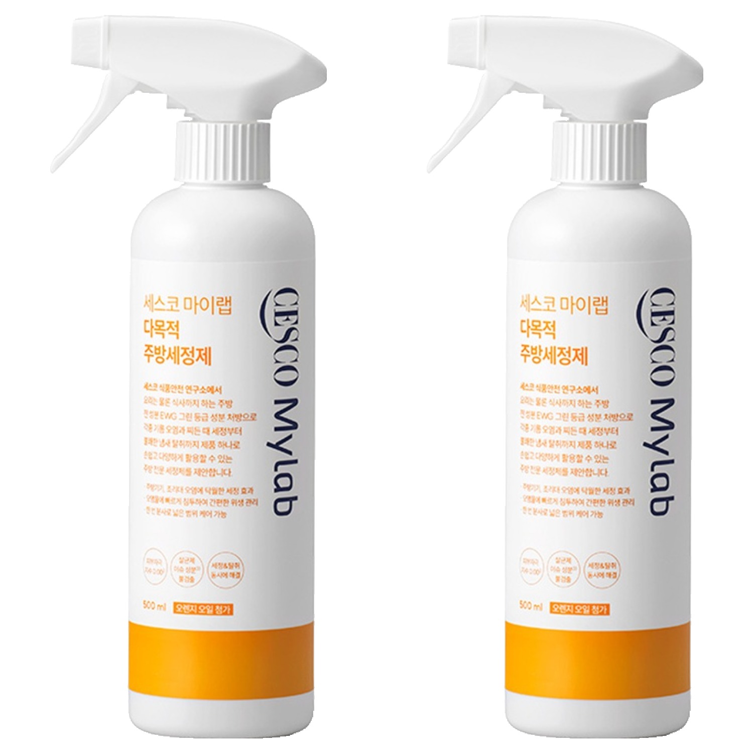 세스코마이랩 다목적 주방세정제, 500ml, 2개 15,900원