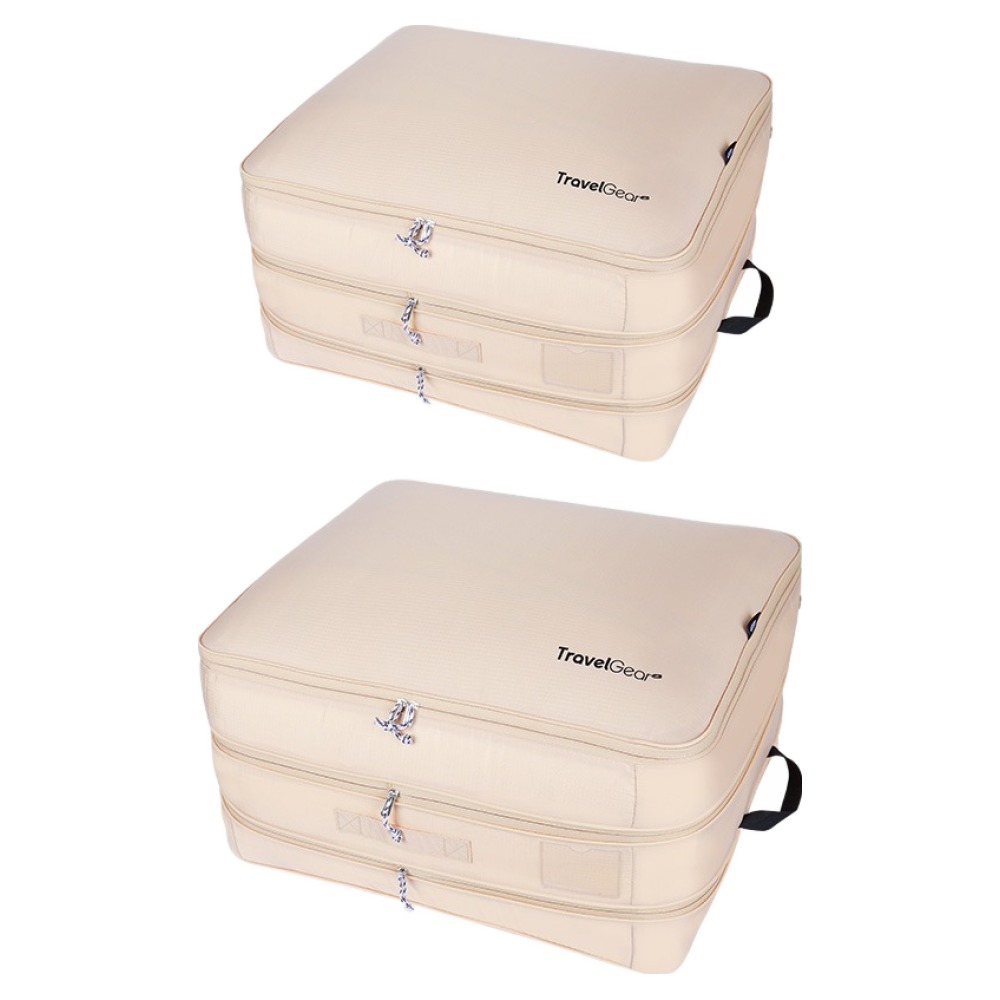 트래블기어 점보 2단 의류 이불 다용도 대형 압축파우치 세트 99,000원