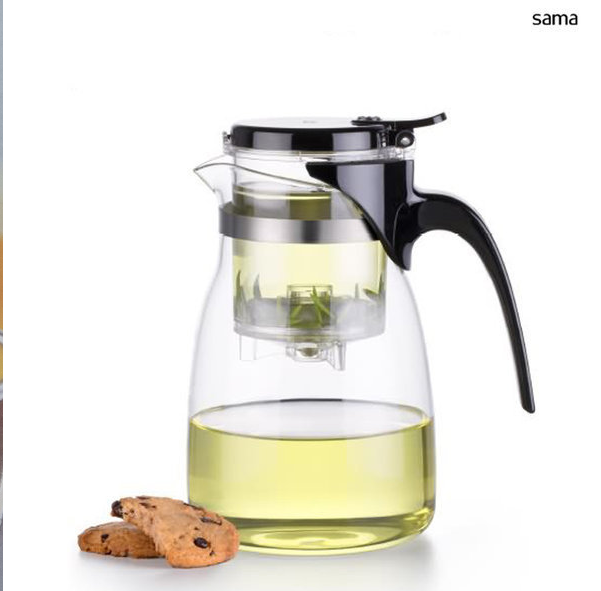 사마글라스 SAMA포트 A14 900ml 티포트 유리포트, 투명, 900ml 25,000원
