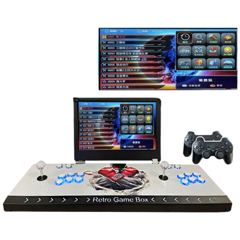 모노픽스 휴대용 레트로 게임기 이동식 한글지원 접이식 조이스틱 오락기 17인치 가정용 4인 236,830원