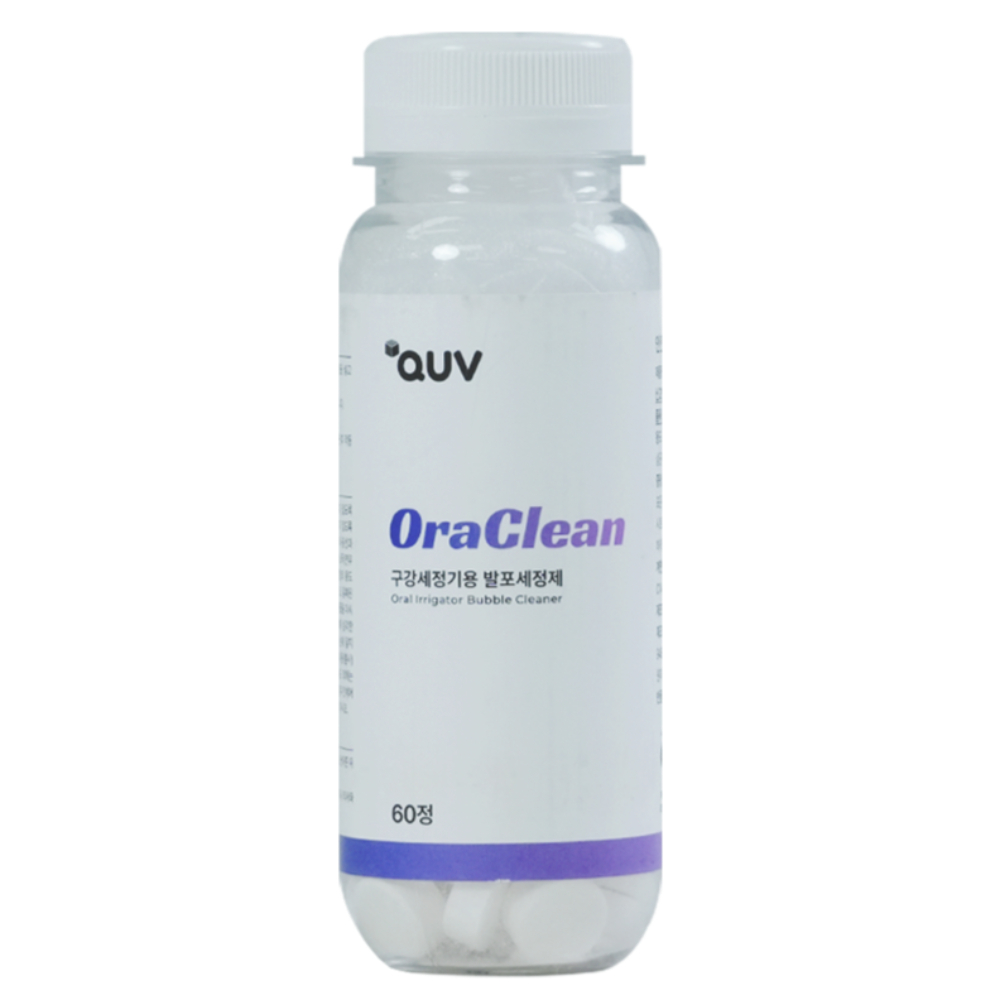 오라클린 구강세정기 텀블러 머그컵 다용도 발포 클리너 60정, 1개, 90g 15,290원