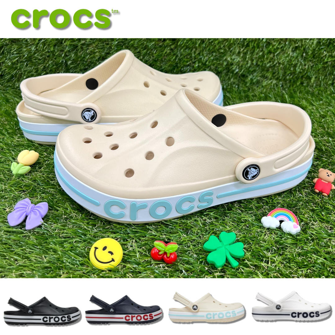 [100%정품/당일발송] 크록스 CROCS 슬리퍼 바야밴드 남녀공용 클로그 4색 온그라운드 악세사리 53,800원