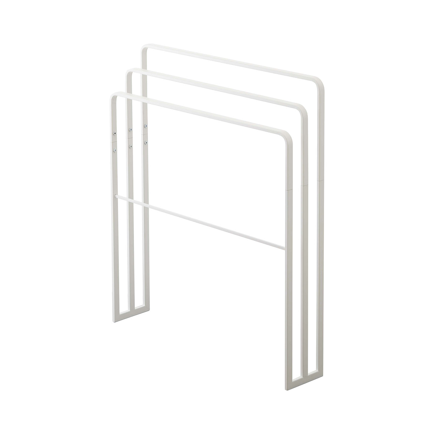 야마자키실업 다용도 수건걸이 스탠드형 제품 3단 타워 4979/4980, 화이트, 1개 75,600원