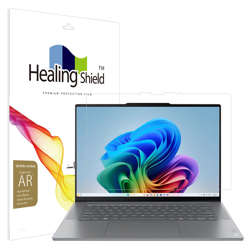 힐링쉴드 레노버 요가 슬림 7i 아우라 에디션 9세대 15ILL9 AR 고화질 액정보호필름 세트 40,020원