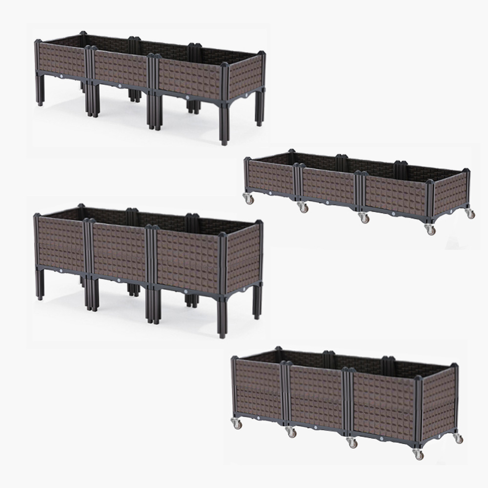 21세기트랜드 조립식 미니 텃밭 3칸 세트 52,500원