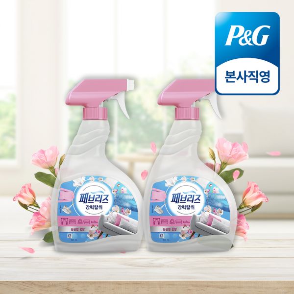 페브리즈 섬유탈취제 강력탈취 은은한 꽃향 본품 900ml 2개 29,700원
