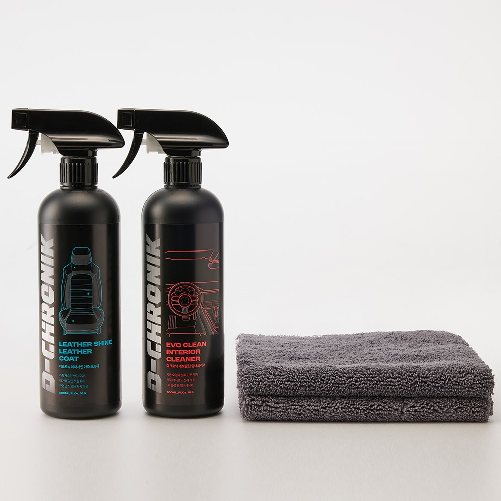 디크로닉 실내 클리너 가죽 시트 보호제 세트, 1개 28,500원