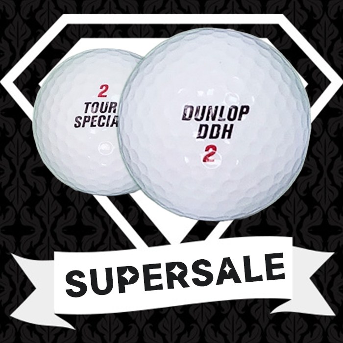 [25% SALE] 던롭 재팬 투어스페셜 2피스 A-급 로스트볼 32개(16개X2팩) 15,000원