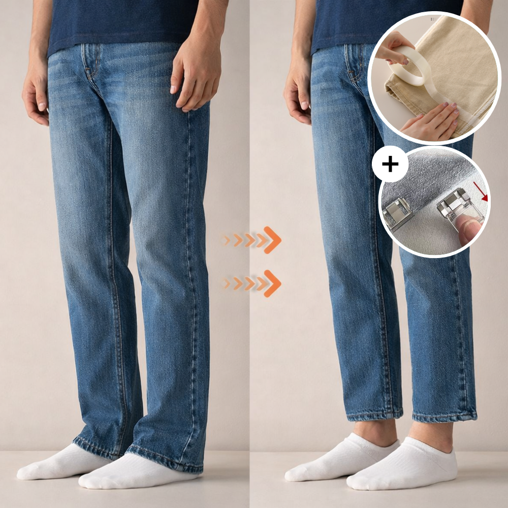 어반픽스 깔끔한 바지 기장 셀프 수선 양면 부착 테이프 2cm*5m, 1개, 투명 8,900원