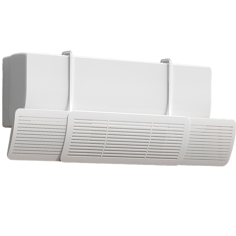 벽걸이 에어컨 윈드바이저 바람막이 가림막 무타공 걸이형 길이조절, 1개 12,800원
