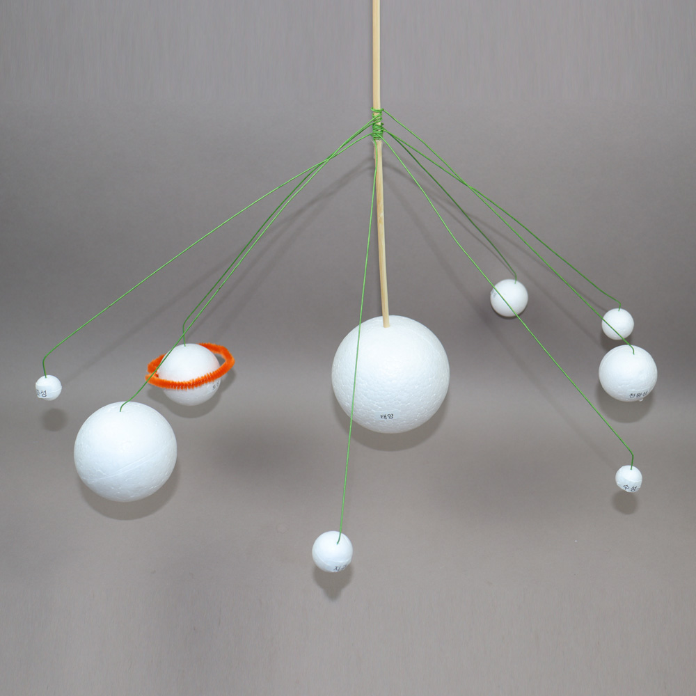 사이언쌤 태양계 모형 만들기 1인용 5인용, 1세트 21,000원