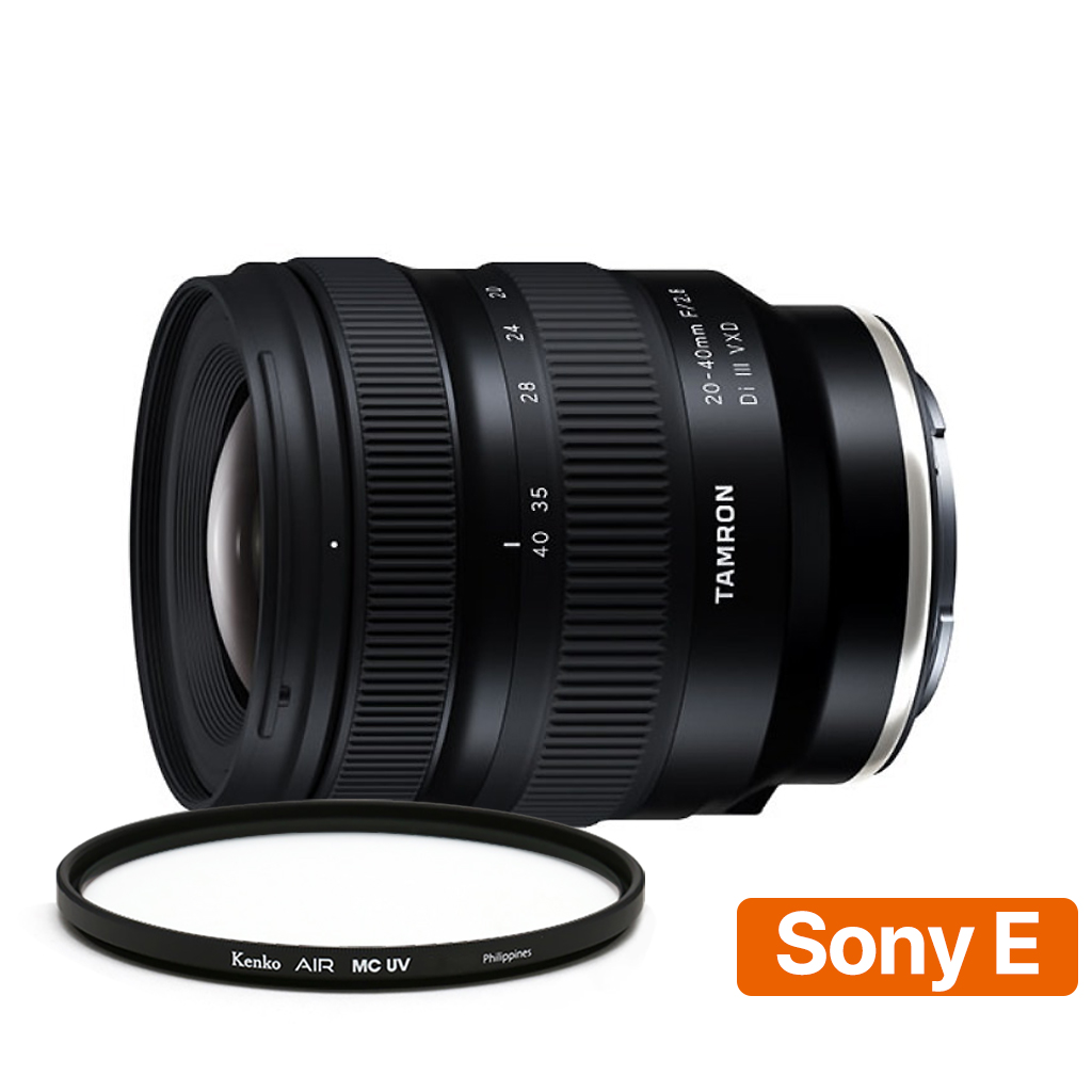 [지금사면 무상보증 3년] 탐론 20-40mm F/2.8 Di III VXD A062 소니FE 렌즈 + 겐코 AIR MCUV 67mm 필터, A062 1,037,000원