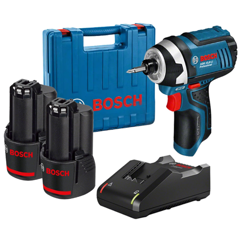보쉬 충전 임팩트 드라이버 세트 GDR10.8V-LI (2.0Ah) 배터리 2B 1개 세트 171,280원