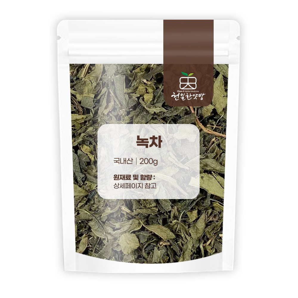 (국산) 햇녹차 보성녹차 건조 녹차잎, 200g, 1개 9,990원