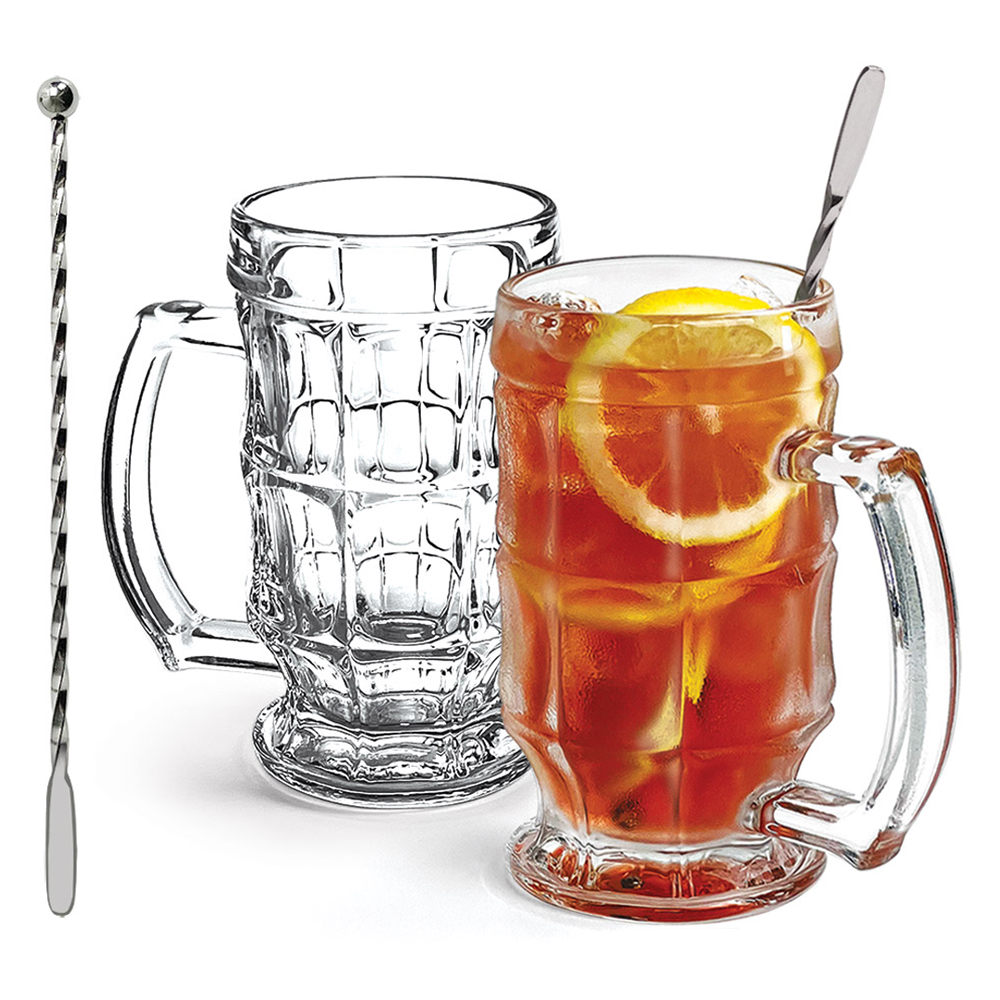 다이아글라스 유리컵 보스턴 글램 하이볼잔 400ml x 2p +머들러 2p 세트 10,640원