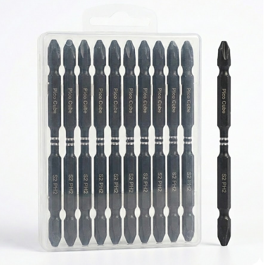 피코큐브 토션비트 110mm 자석 양면 십자 드라이버 PH2 10P 15,900원