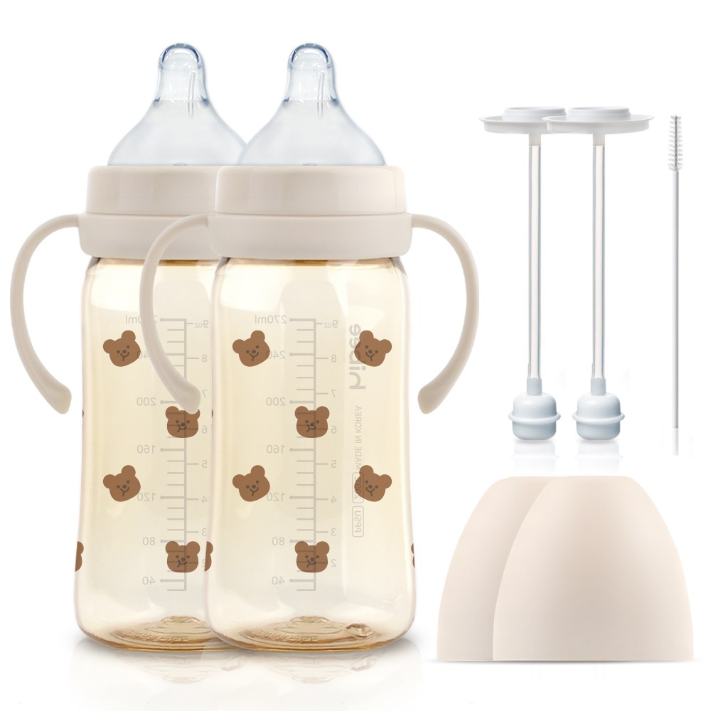 하이비 PPSU 에잇벤트 배앓이방지 젖병 볼빵곰 270ml 트윈팩 45,500원