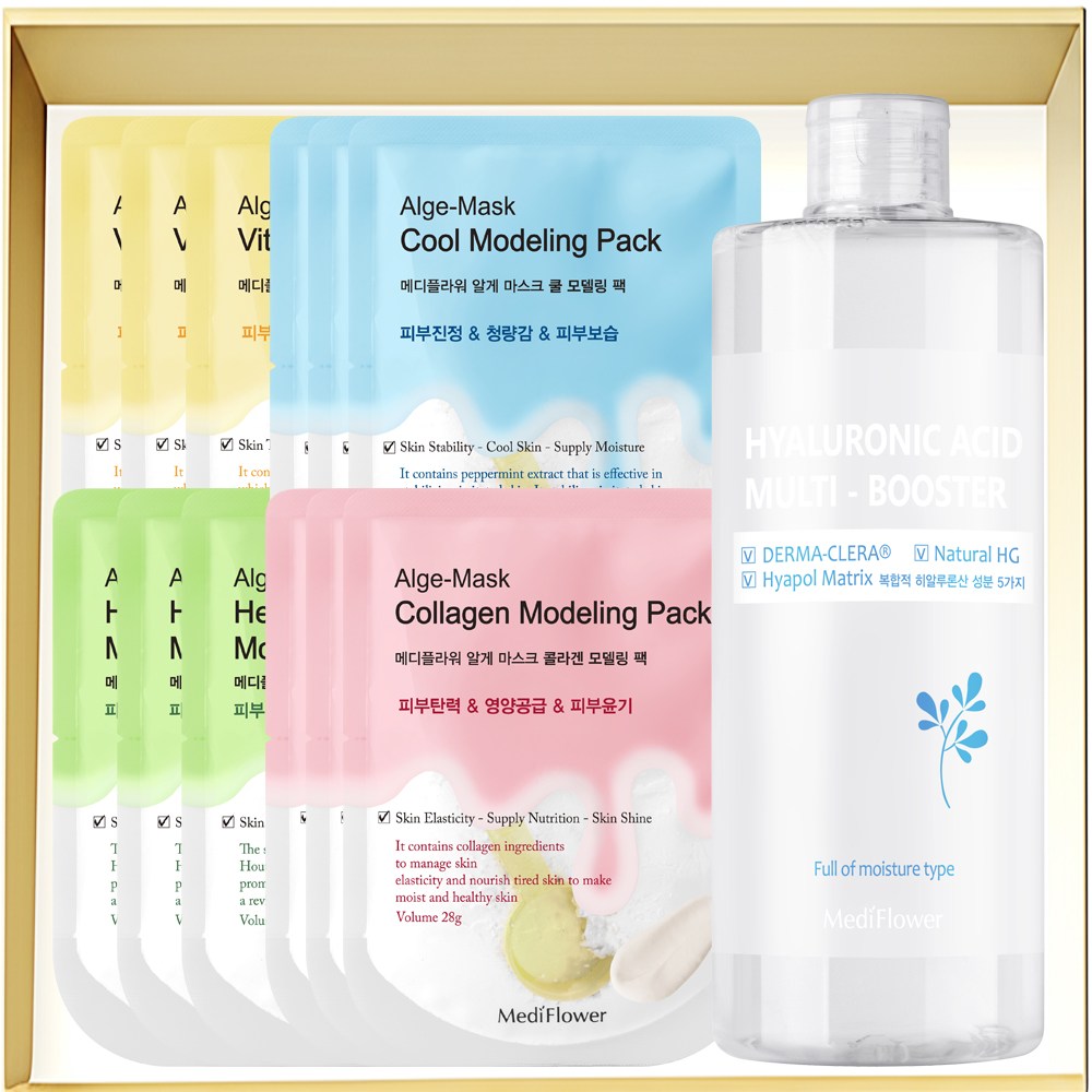 메디플라워 포터블 모델링팩 부스터 세트 (12회분+부스터앰플), 1세트 19,890원