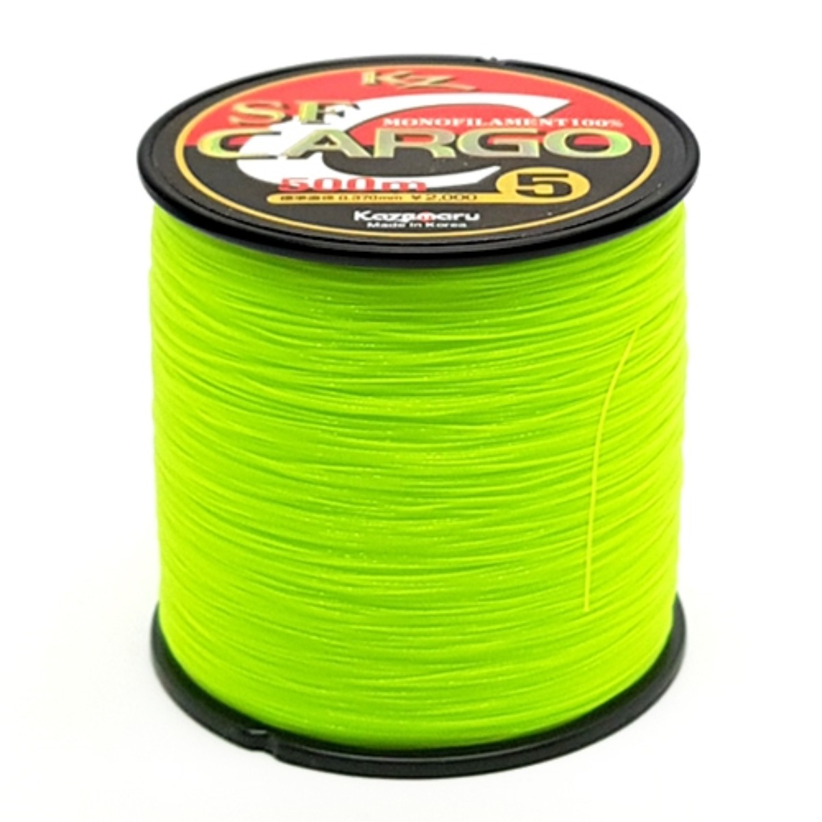 카제마루 SF카고-대용량원줄-500m-카고낚시-원투낚시-찌낚시-모노낚시, 그린, 1개 13,000원