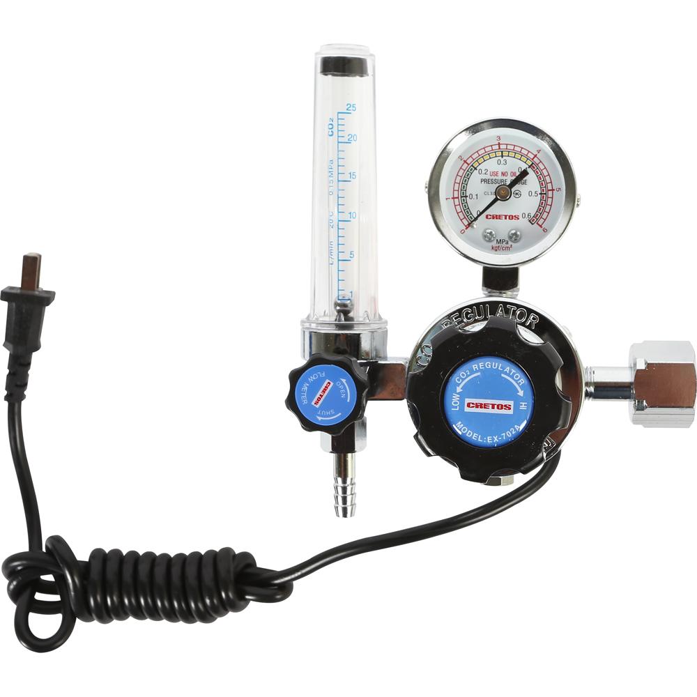 크레토스 CO2조정기 CO2게이지 가스조절기 탄산가스 레귤레이터 EX-702 53,000원