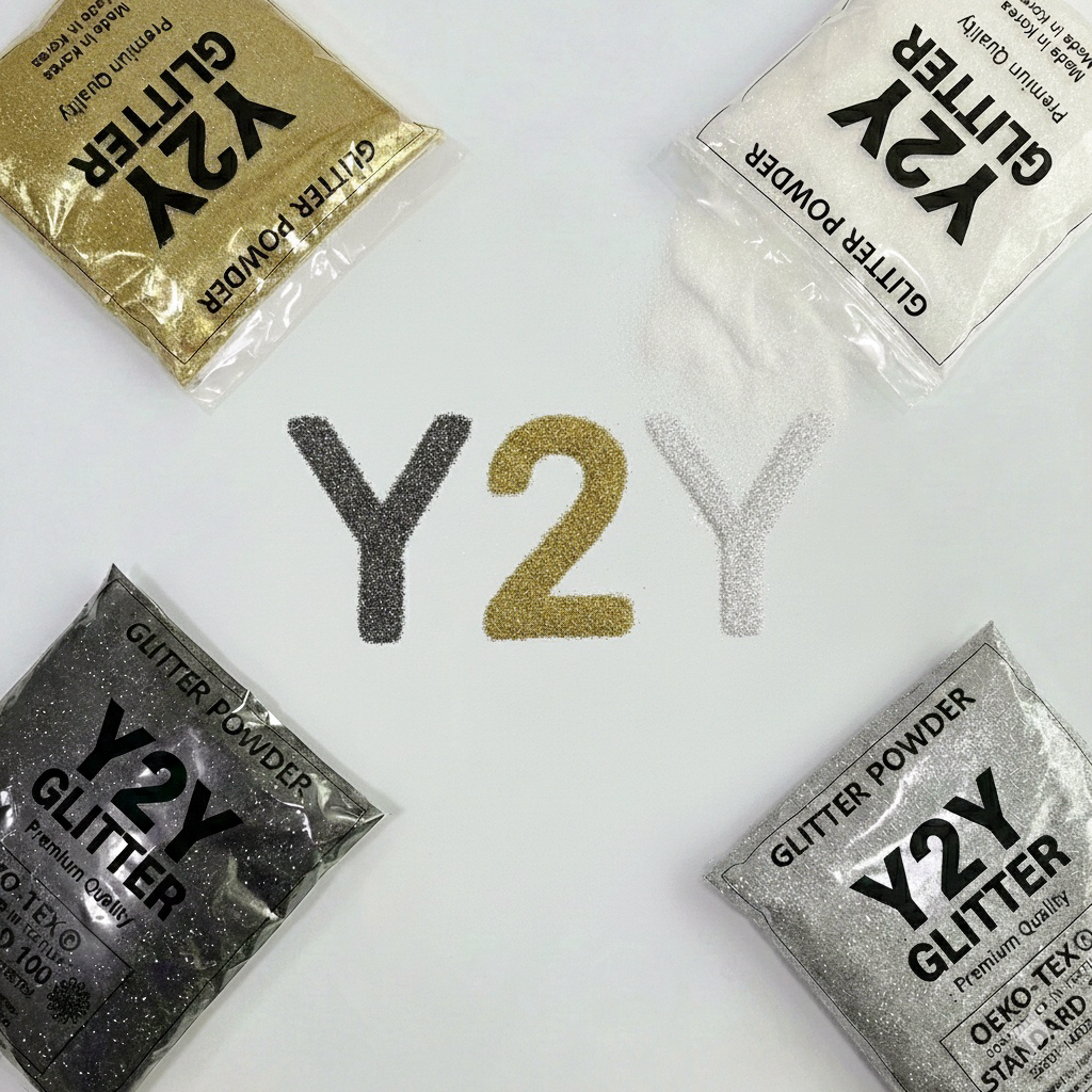 Y2Y 국내 생산 글리터 파우더 반짝이 가루 1kg 슬라임 네일 재료 25,000원