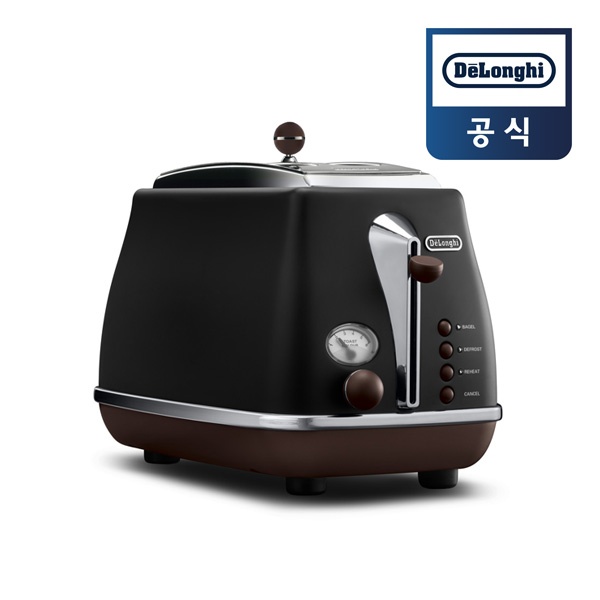 [드롱기] 아이코나 빈티지 토스터기 CTOV2003.BK 125,230원