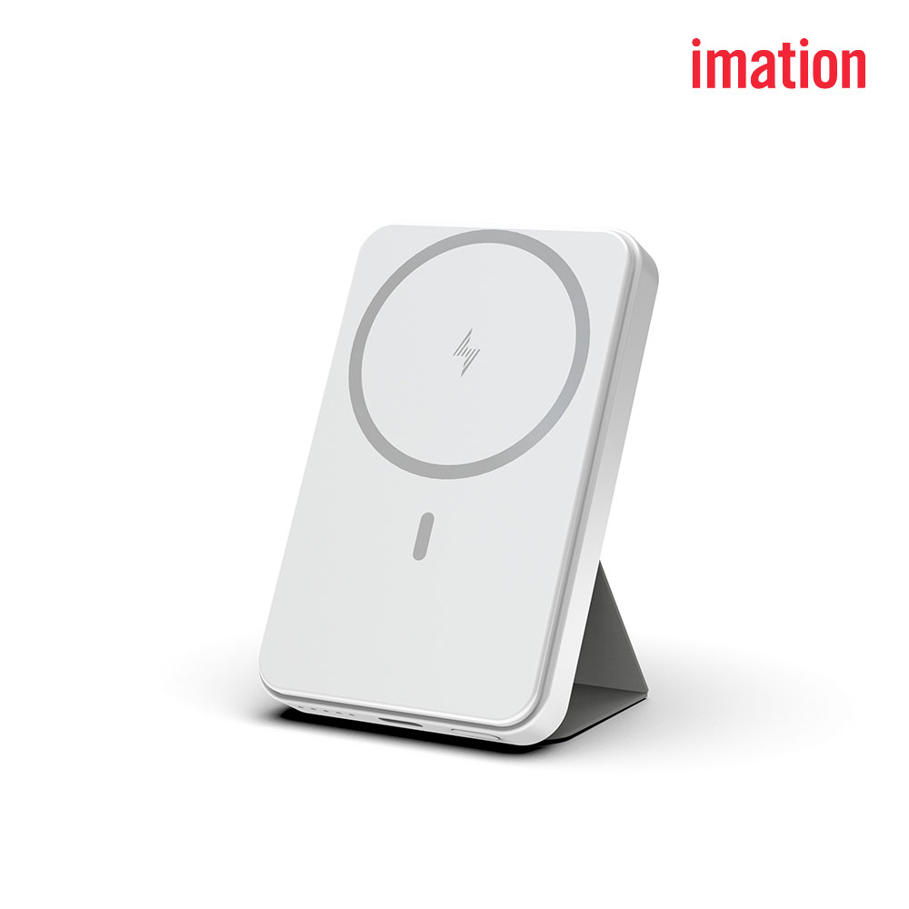 이메이션 맥세이프 보조배터리 5000mAh 스탠드형, 화이트 36,900원