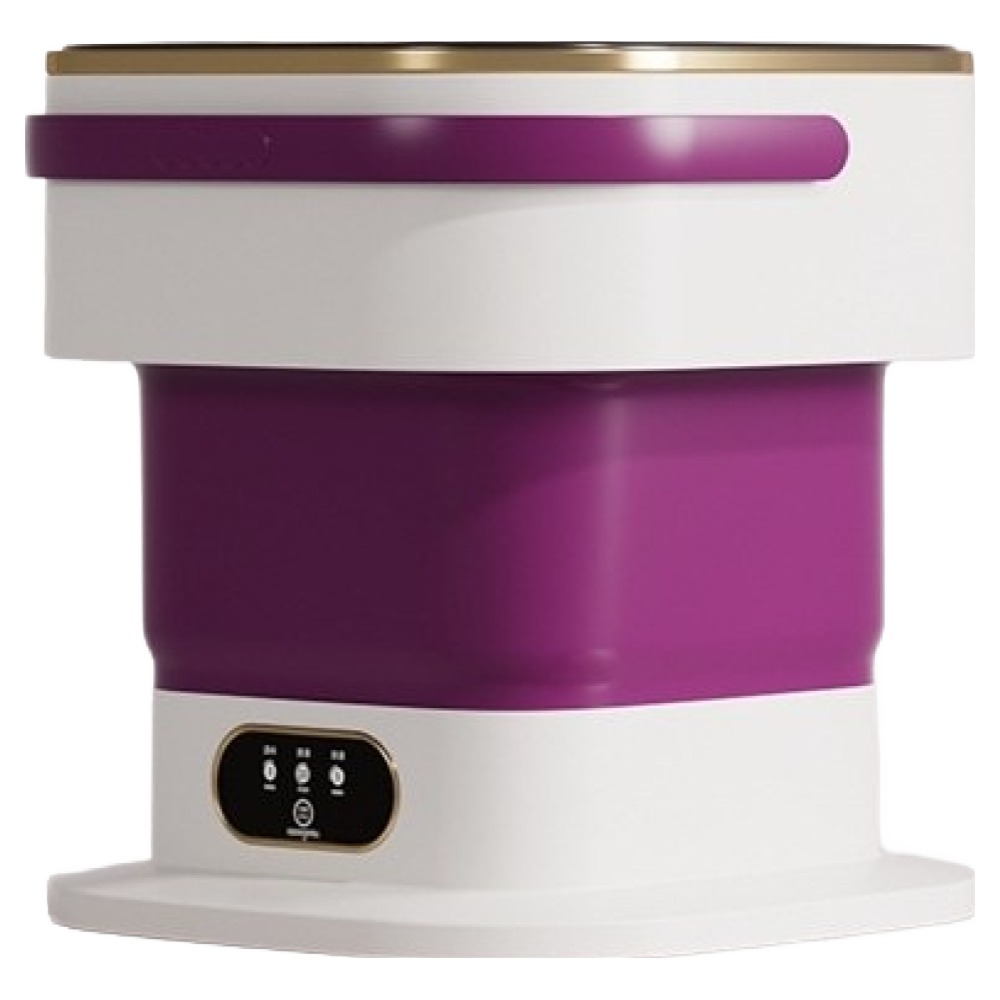 PYHO 가정용 휴대용 접이식 세탁기 소형 속옷 수건 세척기, 보라색 54,900원