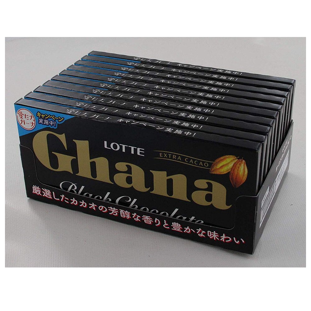 일본 롯데 가나 블랙 초코 50g x 10개 46,400원