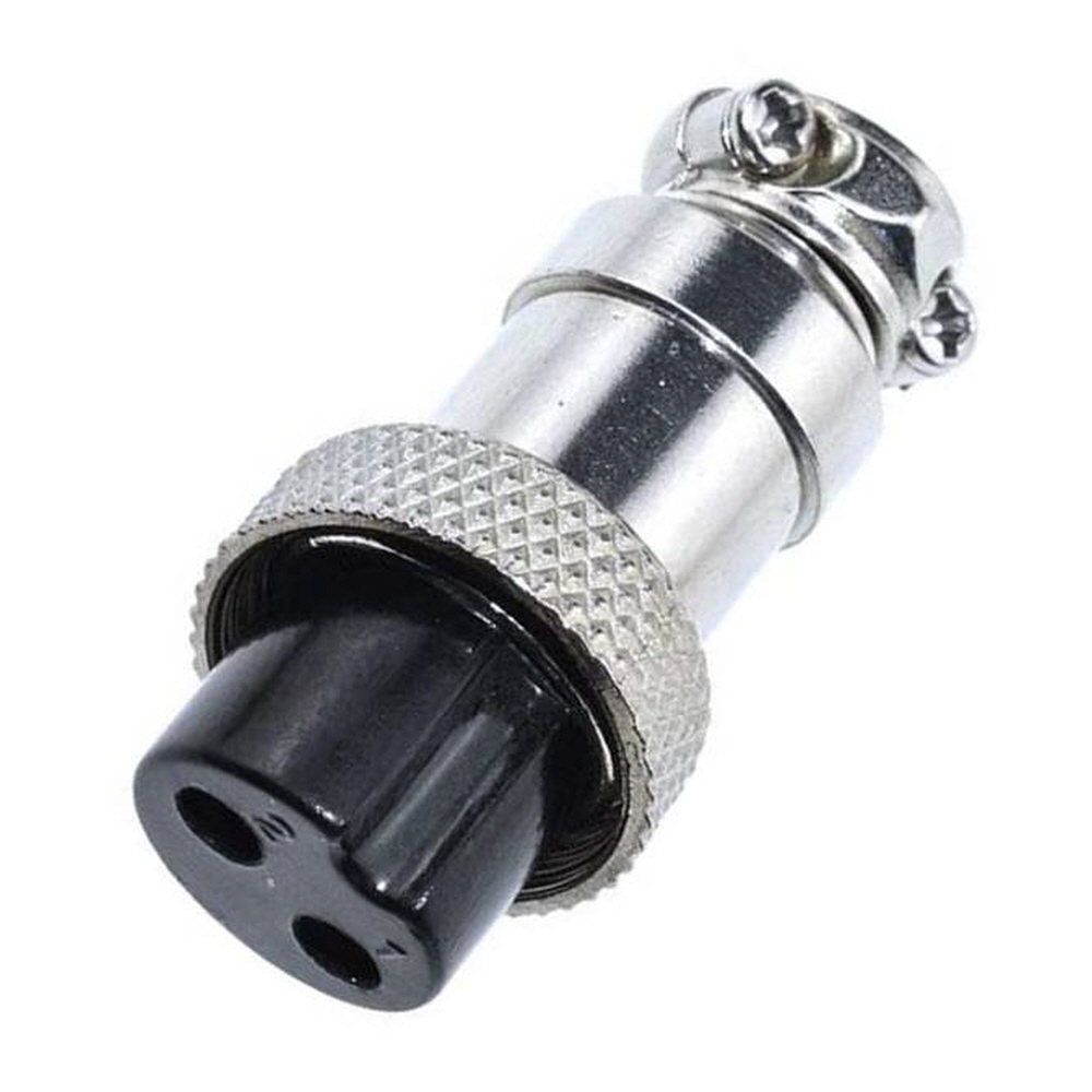 티앤디 16mm 2핀(암) 항공잭 써큘러 잭 커넥터 항공단자 플러그 케이블 3,600원