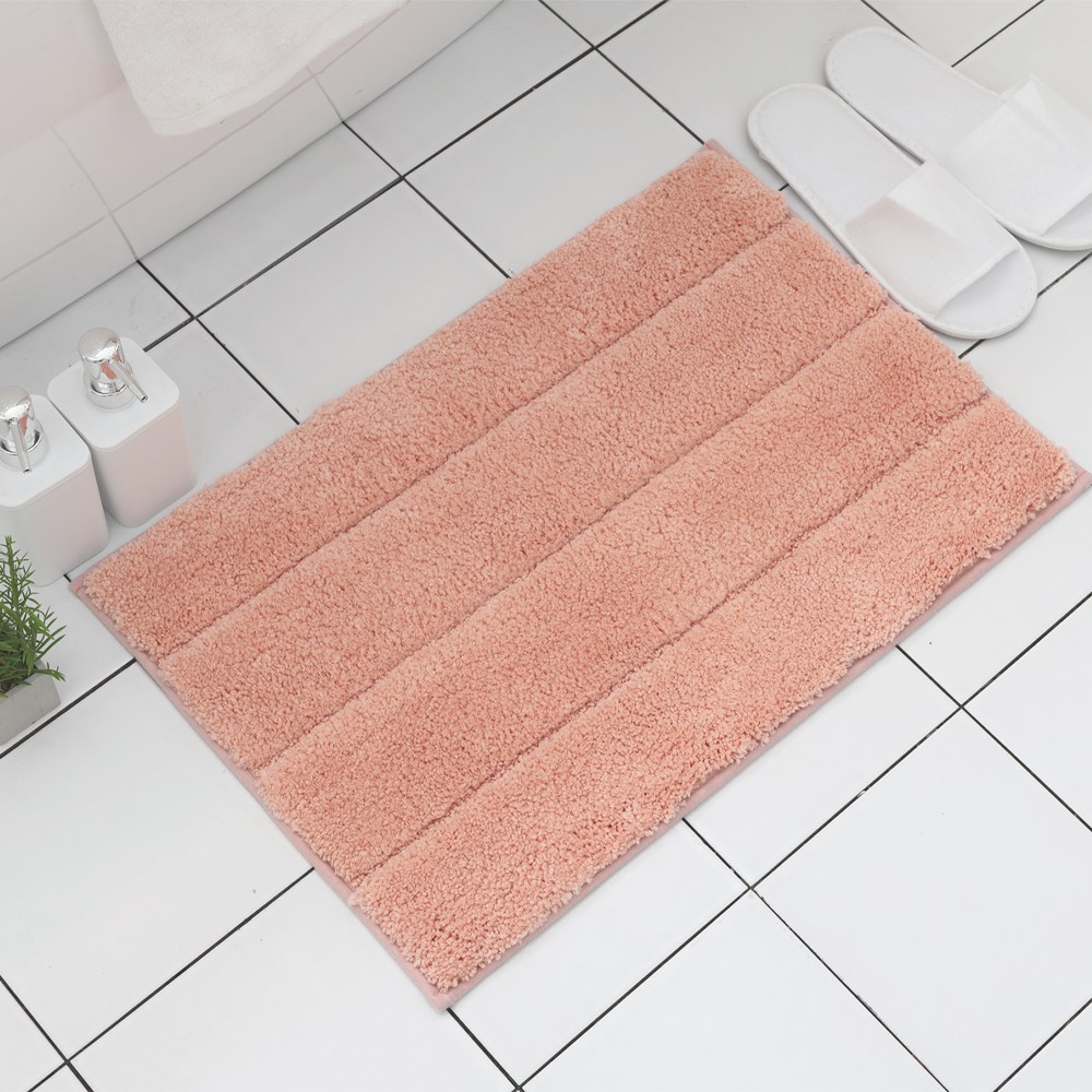 데코인 1+1 프리미엄 바스&키친매트 푹신한 코지극세사 발매트 욕실 주방매트, 코랄핑크, 2개 23,500원