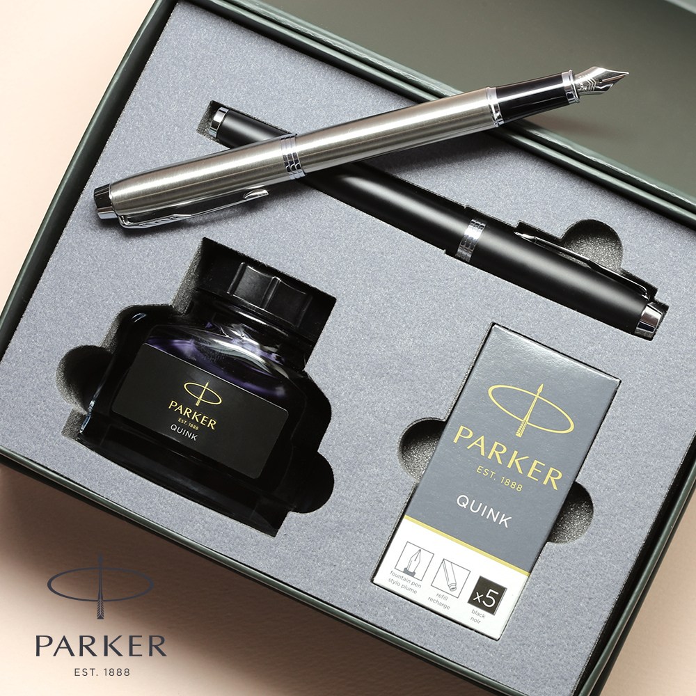 파카 [무료각인+선물포장]아이엠N 에센셜 만년필 세트(병잉크+카트리지) 99,000원