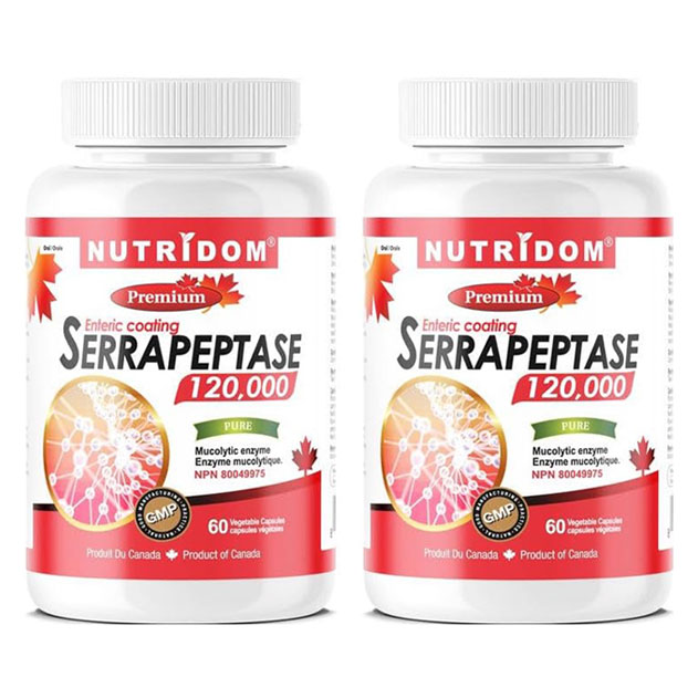 뉴트리돔 프리미엄 세라팹타제 베지터블 캡슐, 60정, 2개 52,400원