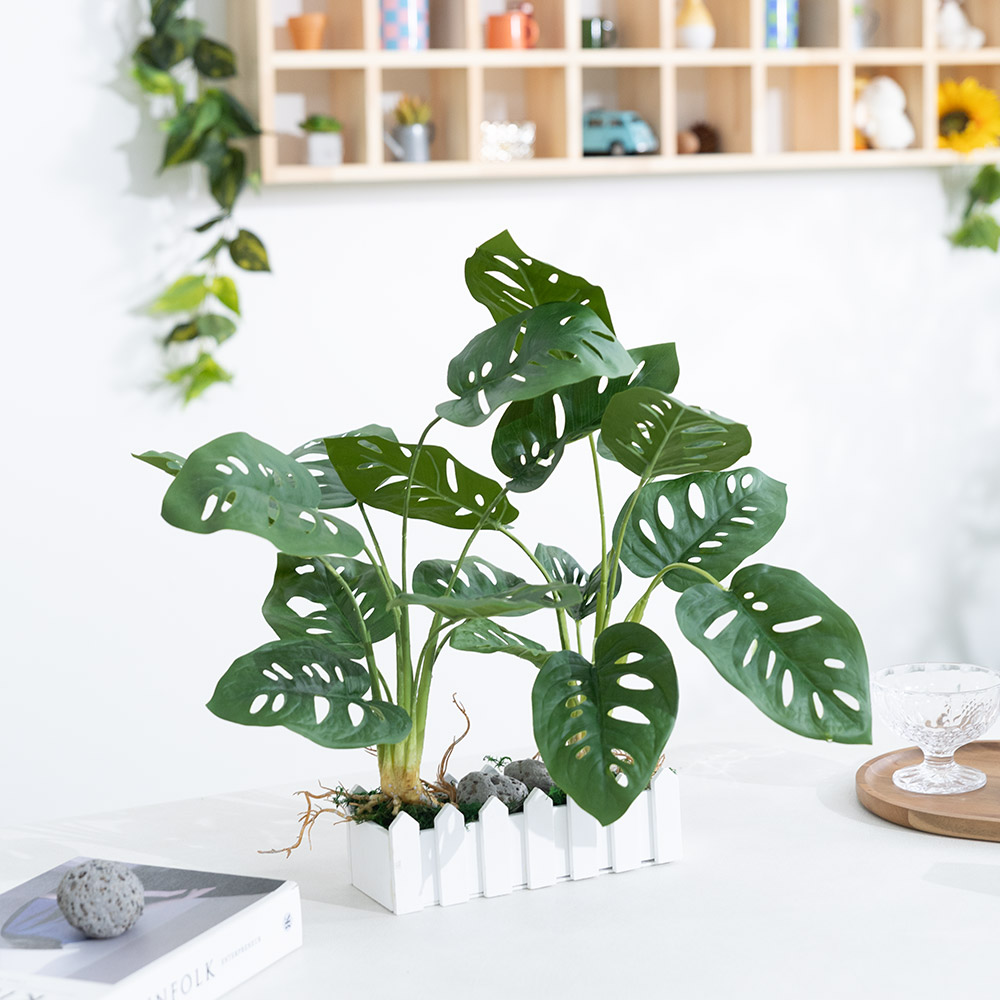 초록 공기정화 조화식물 울타리 화분 set 43cm 인테리어 실내 장식 테이블 꾸미기 소품 31,820원