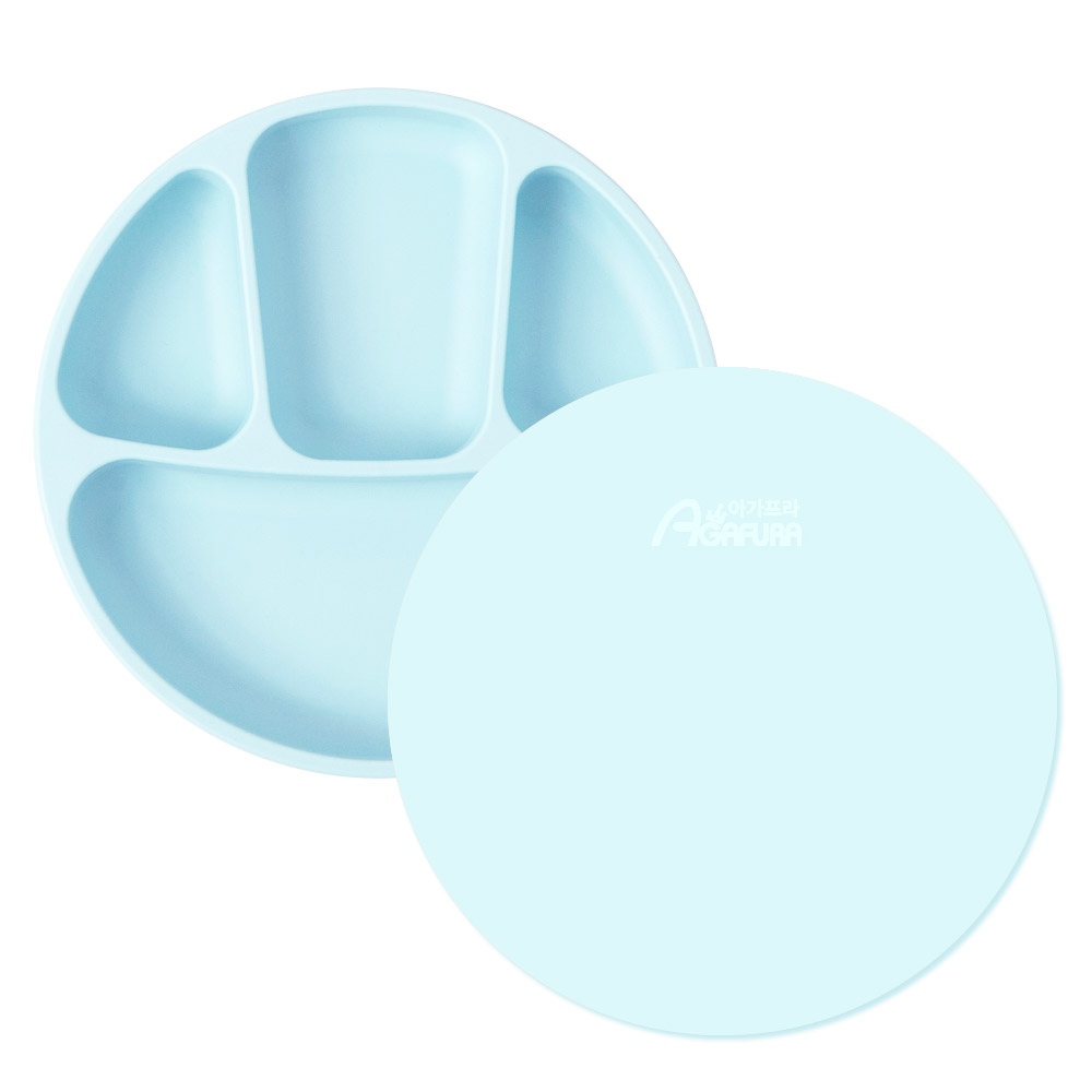 아가프라 유아용 실리콘 큐티 식기 세트 26,330원