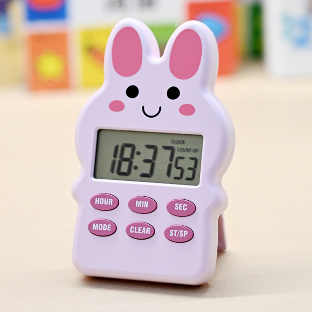 에코럭키 알람시계 타이머 쿠킹 공부 작업 시간체크 탁상용 자석부착식 겸용 4,900원