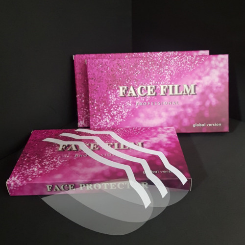 미용실  페이스필름 페이스커버 페이스캡 쉴드 핑크 100매 4,880원