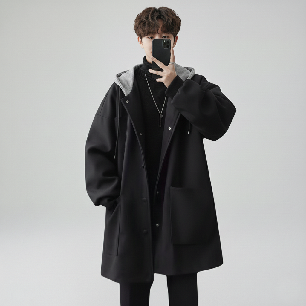 킹앤조이 피브스 캐주얼 후드 자켓 점퍼(퀼팅안감) 58,000원