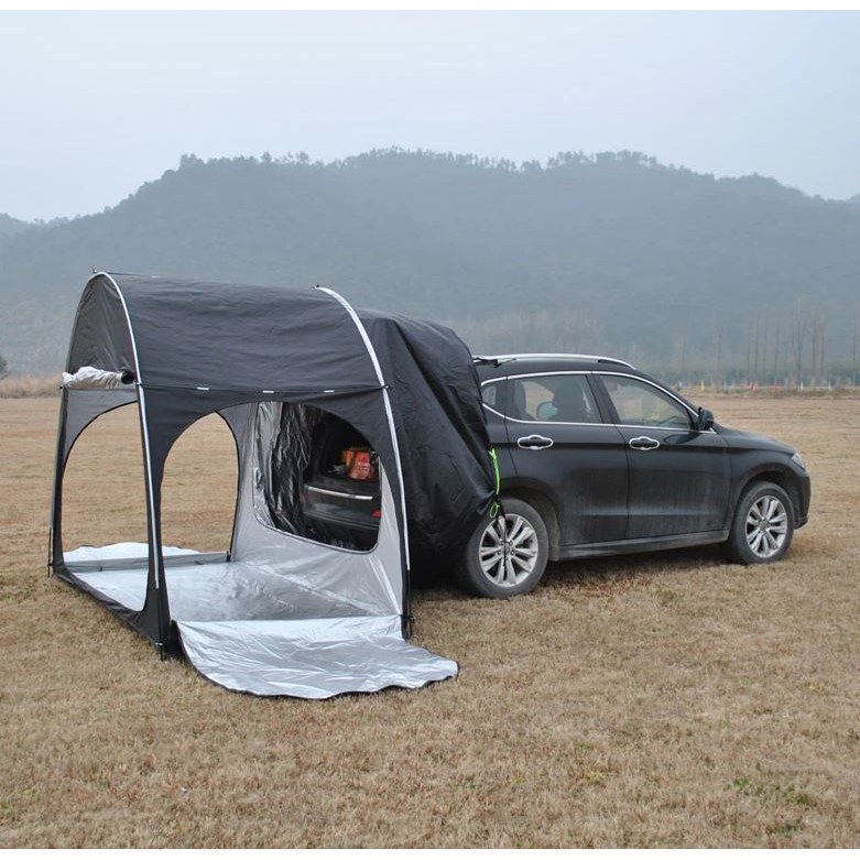 차박 도킹 텐트 꼬리텐트 캠프밸리카쉘터 SUV 자동차 후면 텐트, 야외 캠핑 하이킹 방수 캐노피 트렁크 텐트 130,000원