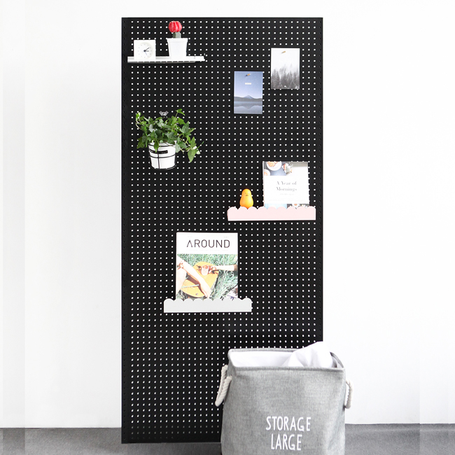 타공판닷컴 인테리어 원형 타공판 1500 x 700 mm, 1개, 블랙 79,700원