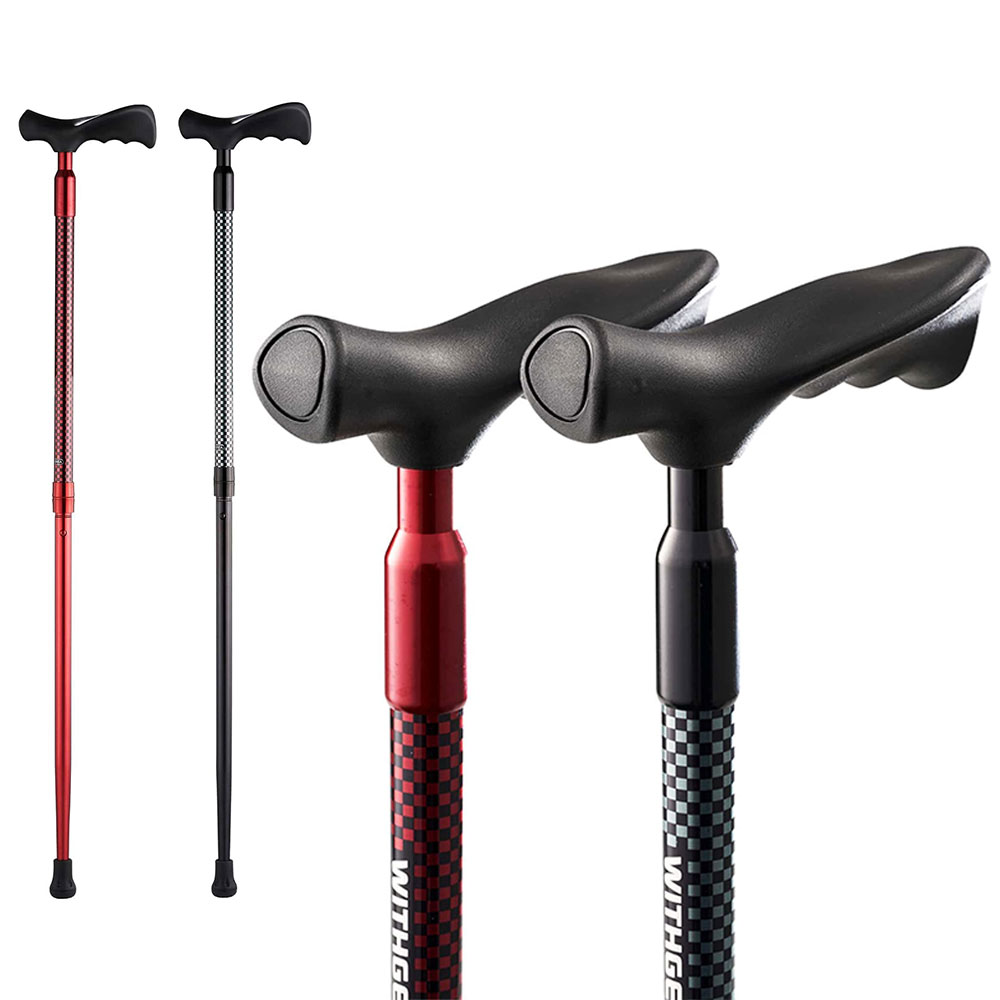 위드기어 에르고 로브 플립 RCER1 국내 제작(국산) 지팡이 남자용 여자용 오른손 효도 노인 지팡이 할아버지 할머니 의료용 명품 어르신 지팡이 안전손잡이, 블랙 + 왼손 + 로브, 1개 67,000원