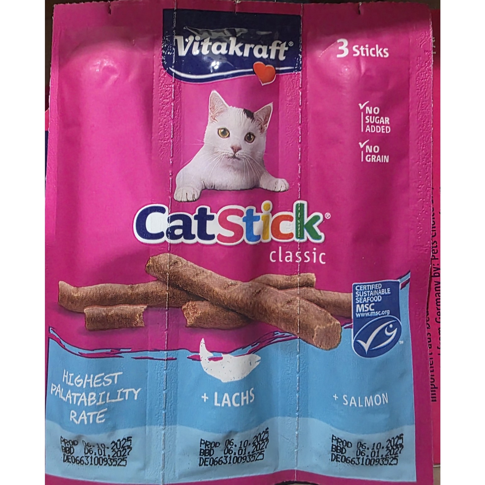 비타크래프트 캣 스틱 간식 3p 28,600원