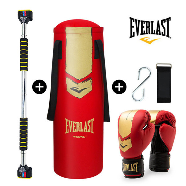 에버라스트 프로스펙트2 헤비백 + 철봉 + 글러브 풀세트(레드) 권투 복싱 108,500원