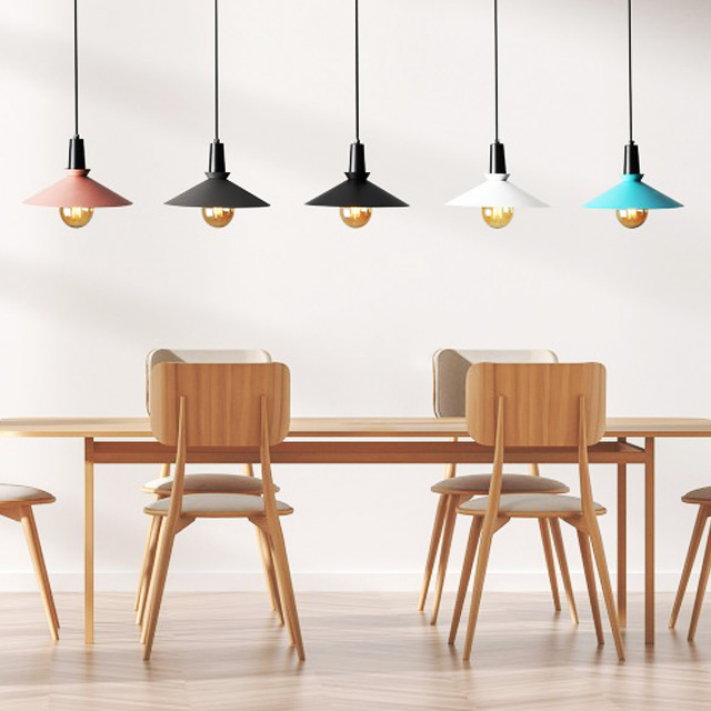 노랑조명 LED 레닝 1등 펜던트 조명 식탁 카페 인테리어 갓등 64,200원