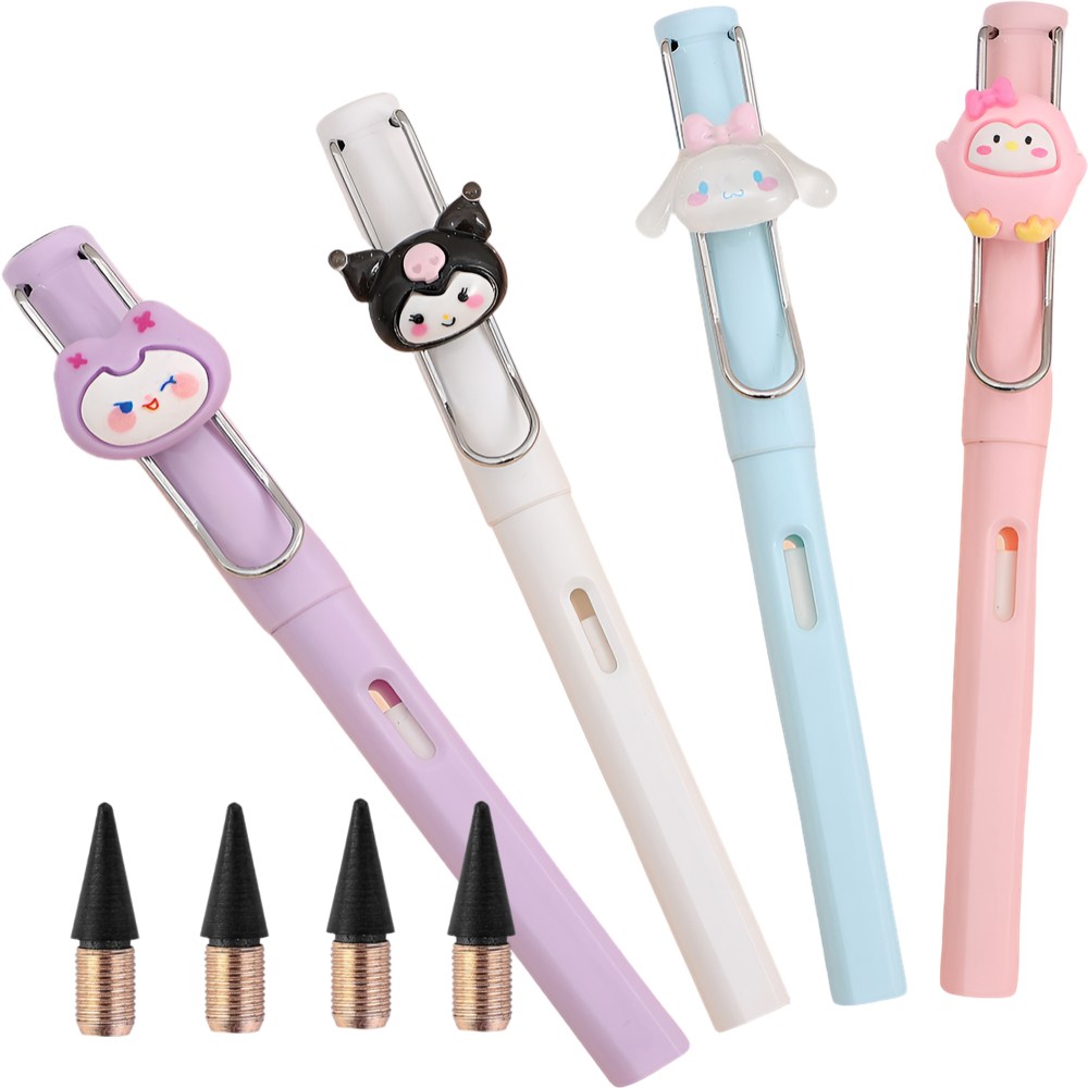 꿈보 무한연필 4p 귀여운 케릭터 연필 8,900원